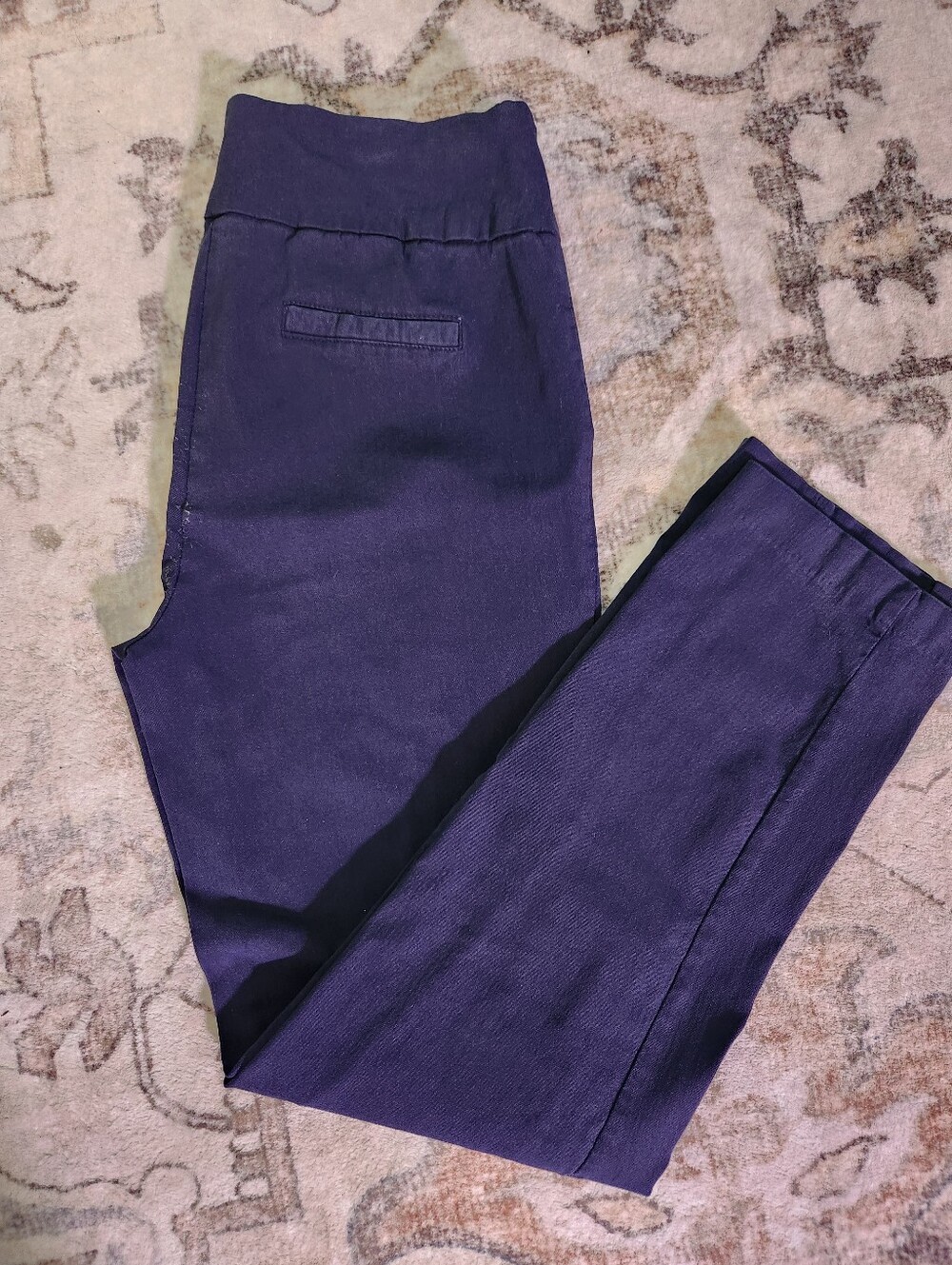 Zac & Rachel Deep Navy Stretch Pants